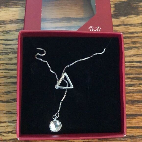 Swarovski authentic Crystals White Rhodium Plated - Picture 2 of 8